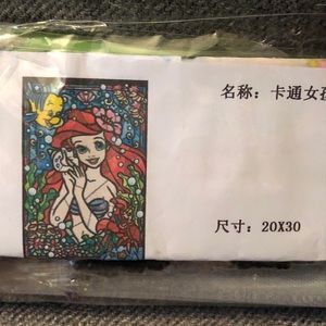 ✨Buy 2 Get 1 Free✨Disney Ariel Diamond Painting Kit